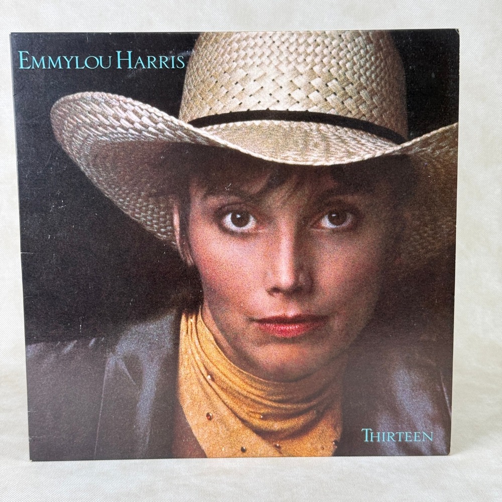 Emmylou Harris Thirteen Vinyl LP‎ 12" 1986 Country Warner Bros 1-25352 NEAR MINT